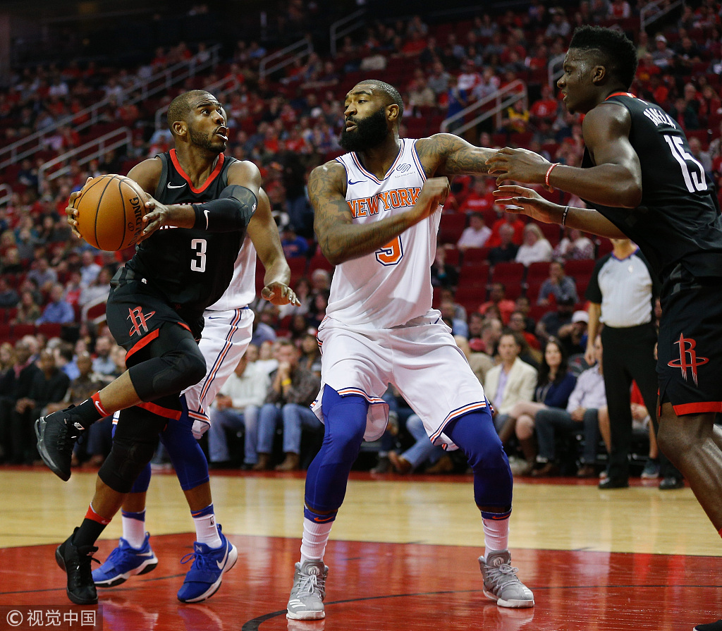 火箭遭遇骑士逆转，六连胜告终